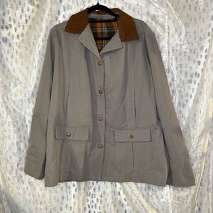 Men’s Winter beige Field coat  L. NWOT